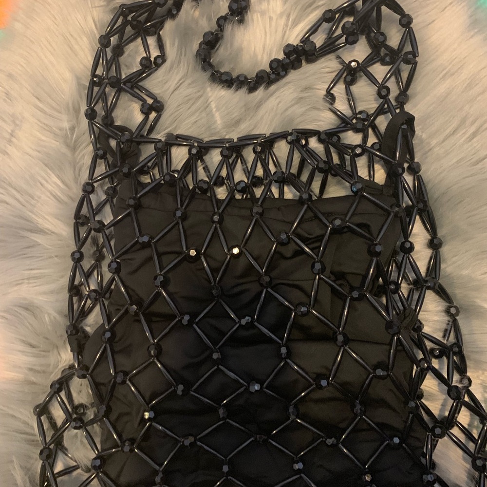 NWOT Zara Beaded Bag - Picture 4 of 5